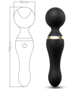 Alternative view of ARMONY - FREEZA MASSAGER  VIBRATOR SUPER FLEXIBLE HEAD BLACK