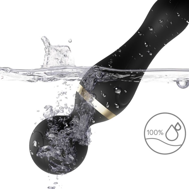 ARMONY - FREEZA MASSAGER VIBRATOR SUPER FLEXIBLE HEAD BLACK - Image 4