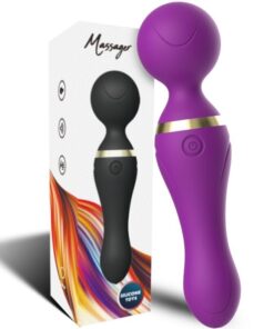 ARMONY - FREEZA MASSAGER  VIBRATOR SUPER FLEXIBLE HEAD PURPLE
