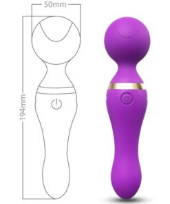 Alternative view of ARMONY - FREEZA MASSAGER  VIBRATOR SUPER FLEXIBLE HEAD PURPLE