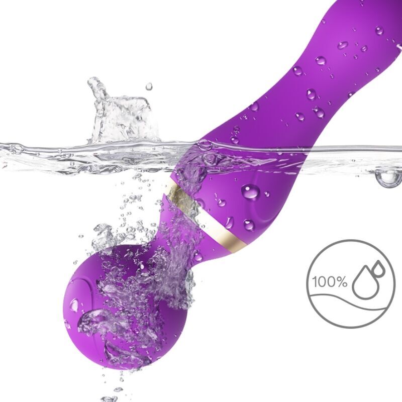 ARMONY - FREEZA MASSAGER VIBRATOR SUPER FLEXIBLE HEAD PURPLE - Image 4