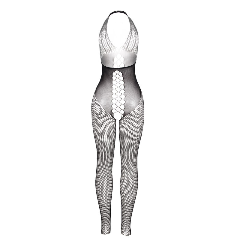 SUBBLIME - 951832 BODYSTOCKING WITH OPEN BACK AND CROSS DETAILS BLACK ONE SIZE - Image 4