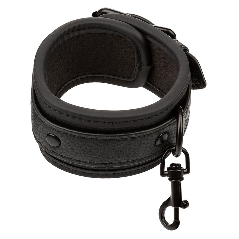 CALEXOTICS - NOCTURNAL ANKLE CUFFS LEATHER ADJUSTABLE BLACK - Image 3