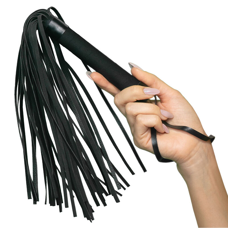 CALEXOTICS - NOCTURNAL FLOGGER LEATHER BLACK - Image 4