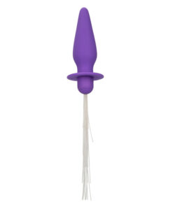 Alternative view of CALEXOTICS - SOUTHERN LIGHTS LIGHT UP ANAL PLUG 10 VIBRATIONS SILICONE PURPLE