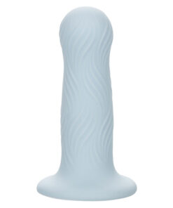 Alternative view of CALEXOTICS - WAVE RIDER FOAM ANAL PLUG BLUE