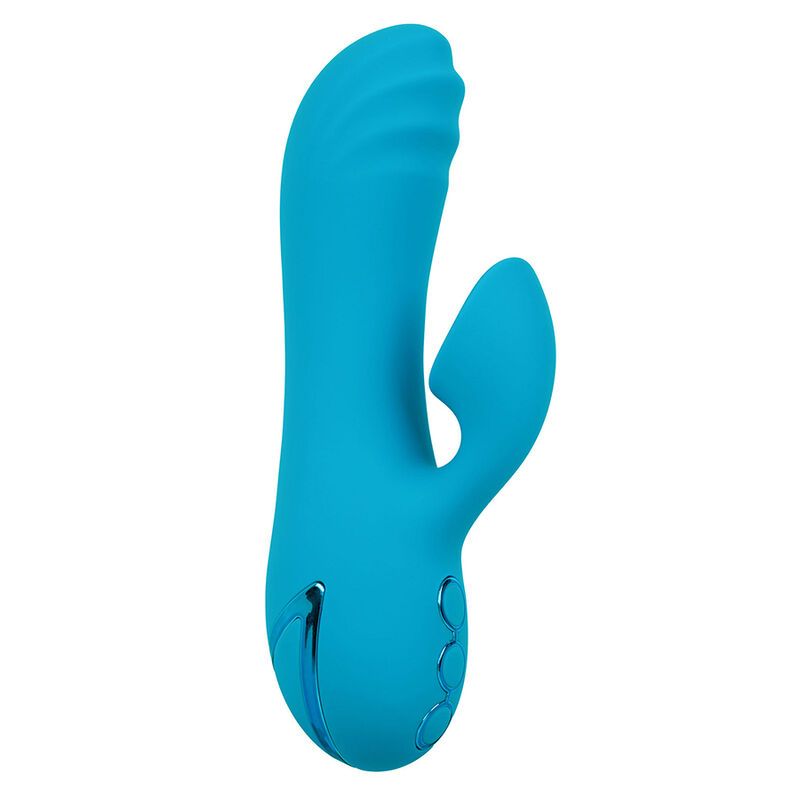 CALEXOTICS - SUNSET BEACH SEDUCER VIBRATOR STIMULATOR 10 FUNCTIONS BLUE - Image 2