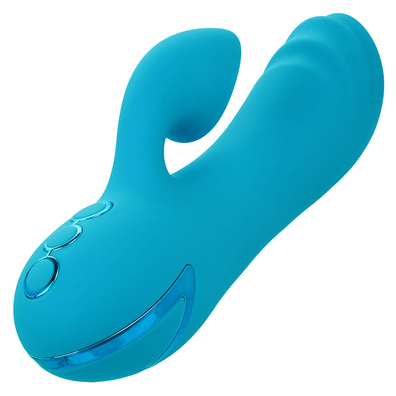 CALEXOTICS - SUNSET BEACH SEDUCER VIBRATOR STIMULATOR 10 FUNCTIONS BLUE - Image 3