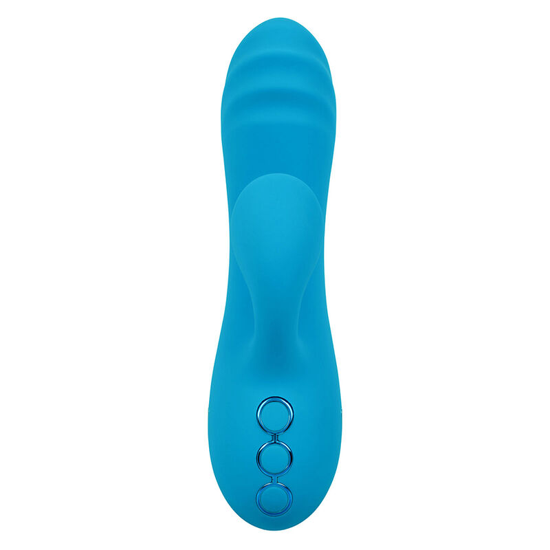 CALEXOTICS - SUNSET BEACH SEDUCER VIBRATOR STIMULATOR 10 FUNCTIONS BLUE - Image 4