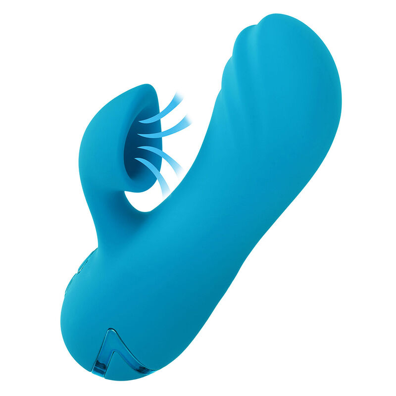 CALEXOTICS - SUNSET BEACH SEDUCER VIBRATOR STIMULATOR 10 FUNCTIONS BLUE - Image 5