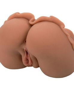 Alternative view of CALEXOTICS - THE HOMECOMING QUEEN DOUBLE REALISTIC MASTURBATOR CARAMEL
