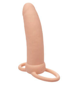 Alternative view of CALEXOTICS - MAXX THICK DUAL PENETRATOR 10 VIBRATIONS FLESH