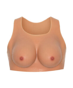 Alternative view of HIDDEN DESIRE - ALTER EGO WEARABLE BREAST TOP E-CUP FLESH