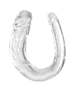 KING COCK - DOUBLE TROUBLE DOUBLE DILDO 33 CM CLEAR