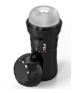 PDX EXTREME - SLIDE  GLIDE SELF-LUBRICATING MASTURBATOR CLEAR