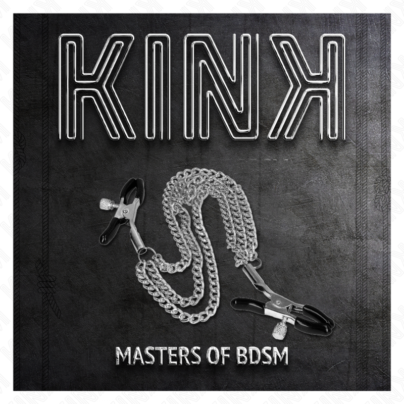 KINK - NIPPLE CLAMPS WITH 3 CHAINS SILVER 20/23/28 CM - Image 5