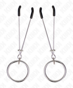 KINK - THIN NIPPLE CLAMPS WITH O-RING 7 CM