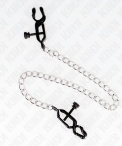 Alternative view of KINK - FLAT CHAIN NIPPLE CLAMPS SILVER 30 CM
