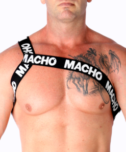 MACHO - ROMAN HARNESS YELLOW S/M