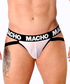 MACHO - MX26X1 JOCK NET WHITE