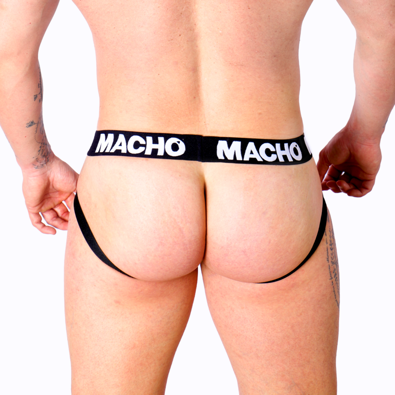 MACHO MX27GR JOCK GRAY BEIGE LEATHER S - Image 4