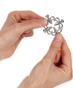Alternative view of KINK - METAL FLOWER NIPPLE CLAMPS