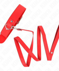 Alternative view of KINK - NECKLACE WITH BELT 116 CM ROJO STRAP ADJUSTABLE 32-50 CM X 8 CM