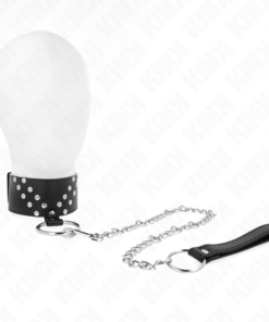 KINK - NECKLACE WITH BELT 65 CM WITH V RIVET ADJUSTABLE 36-43 CM X 5 CM