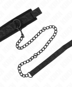 Alternative view of KINK - BASIC MODEL COLLAR WITH LEASH 77 CM MODEL 5 AJUSTABLE 34-54 CM X 5 CM