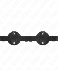 Alternative view of KINK - ROUND BLINDFOLD COVER 5.9 CM ADJUSTABLE 40.5-67 CM