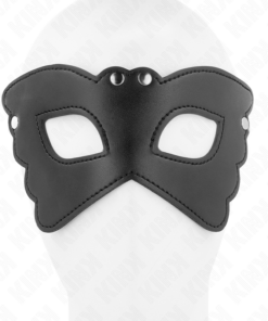 KINK - BUTTERFLY SHAPED LEATHERETTE MASK 20 x 9 CM