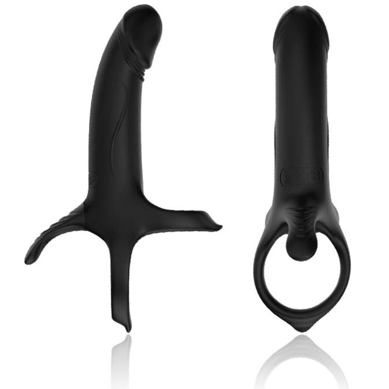 ARMONY - DILDO WITH RING VIBRATOR BLACK - Image 2