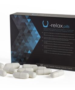 500 COSMETICS - U-RELAX CAPSULES RELAXATION AND ANXIETY REDUCTION - 30 CAPSULES.