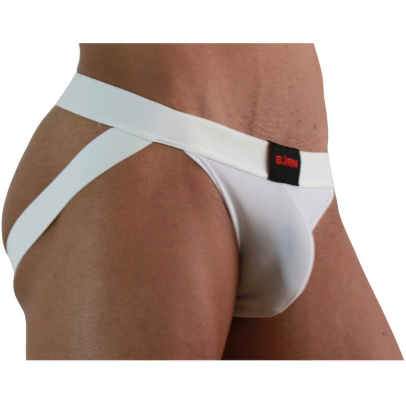 BURN - 007 JOCK LYCRA BLANCO S - Image 2