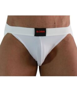 BURN - 007 JOCK LYCRA BLANCO S