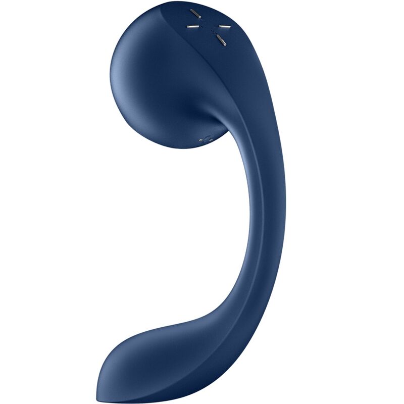 SATISFYER - PRO+ WAVE 4 G-SPOT AIR PULSE STIMULATOR FREE APP DARK BLUE - Image 2