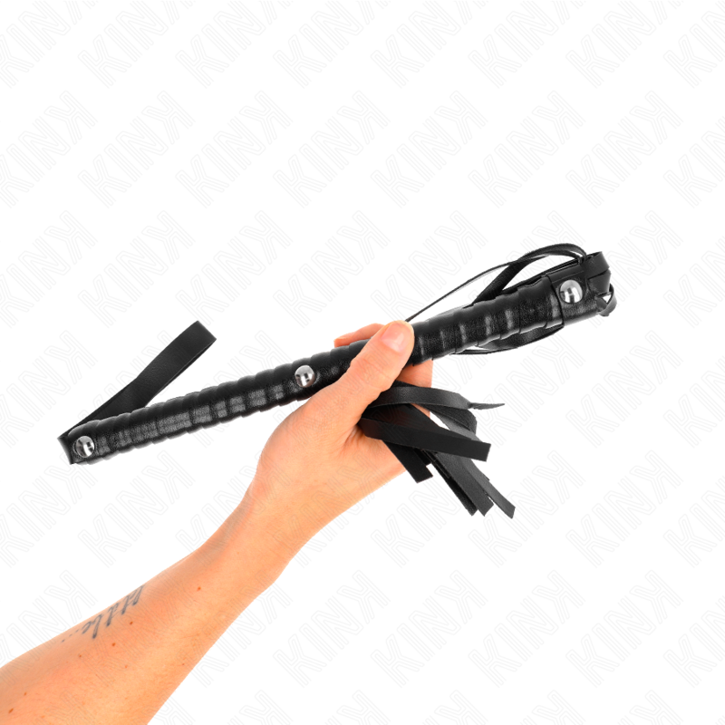 KINK - WHIP WITH BLACK TEXTURED HANDLE 48.5 CM - Image 3