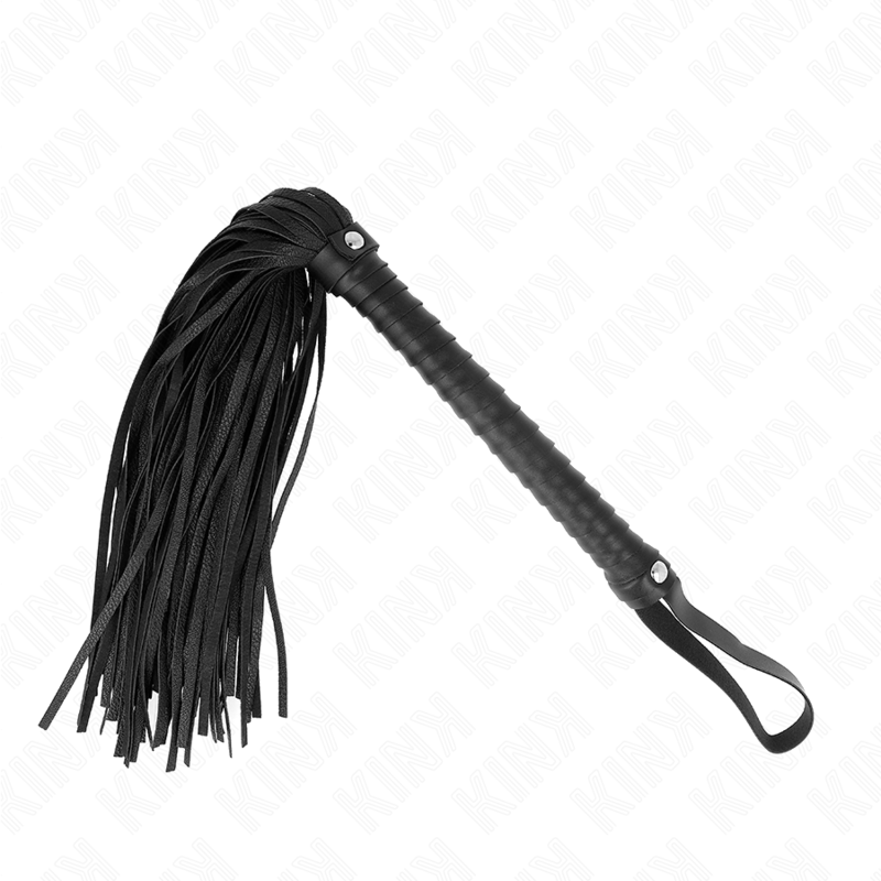 KINK - WHIP WITH BLACK TEXTURED HANDLE 48.5 CM - Image 2
