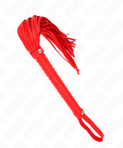 Alternative view of KINK - WHIP WITH RED TEXTURED HANDLE 48.5 CM