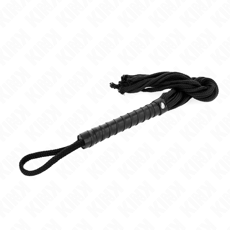 KINK - BLACK ROPE WHIP 56 CM - Image 5