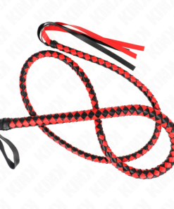 Alternative view of KINK - RED LONG SNAKE WHIP 210 CM