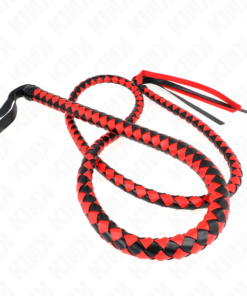 Alternative view of KINK - RED LONG SNAKE WHIP 210 CM