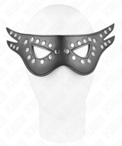 Alternative view of KINK - SEXY LEATHERETTE MASK MODEL 1 27 x 13 CM