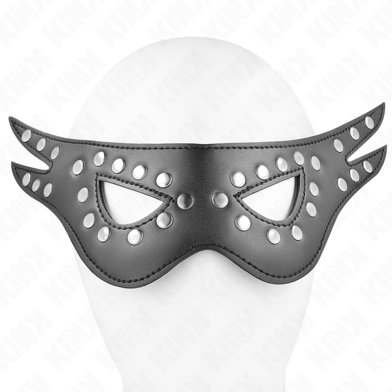 KINK - SEXY LEATHERETTE MASK MODEL 1 27 x 13 CM - Image 4