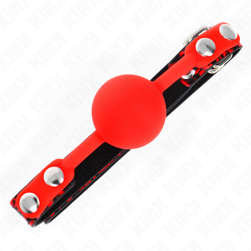 KINK - SILICONE BALL 4 CM GAG MODEL 2 60 x 2 CM - Image 3