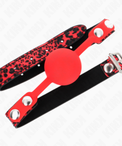 Alternative view of KINK - SILICONE BALL 4 CM GAG MODEL 2 60 x 2 CM