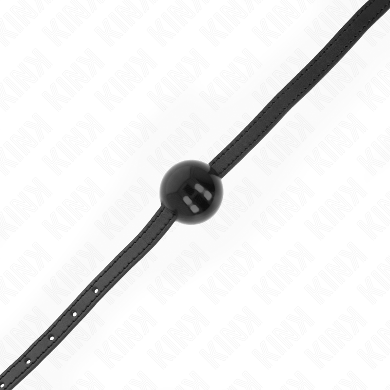 KINK - BLACK SINGLE SOLID BALL 4 CM GAG 65 x 1.5 CM - Image 3