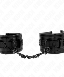 Alternative view of KINK - WRIST RESTRAINTS BLACK ADJUSTABLE 20-30 CM X 6 CM