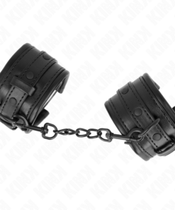 Alternative view of KINK - WRIST RESTRAINTS BLACK ADJUSTABLE 20-30 CM X 6 CM