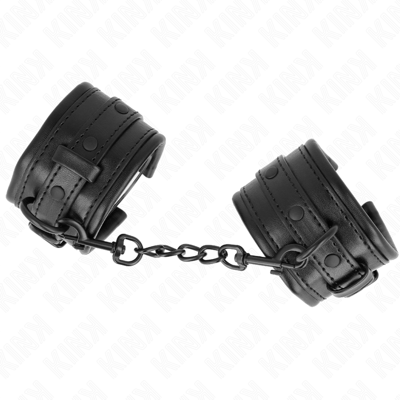 KINK - WRIST RESTRAINTS BLACK ADJUSTABLE 20-30 CM X 6 CM - Image 2
